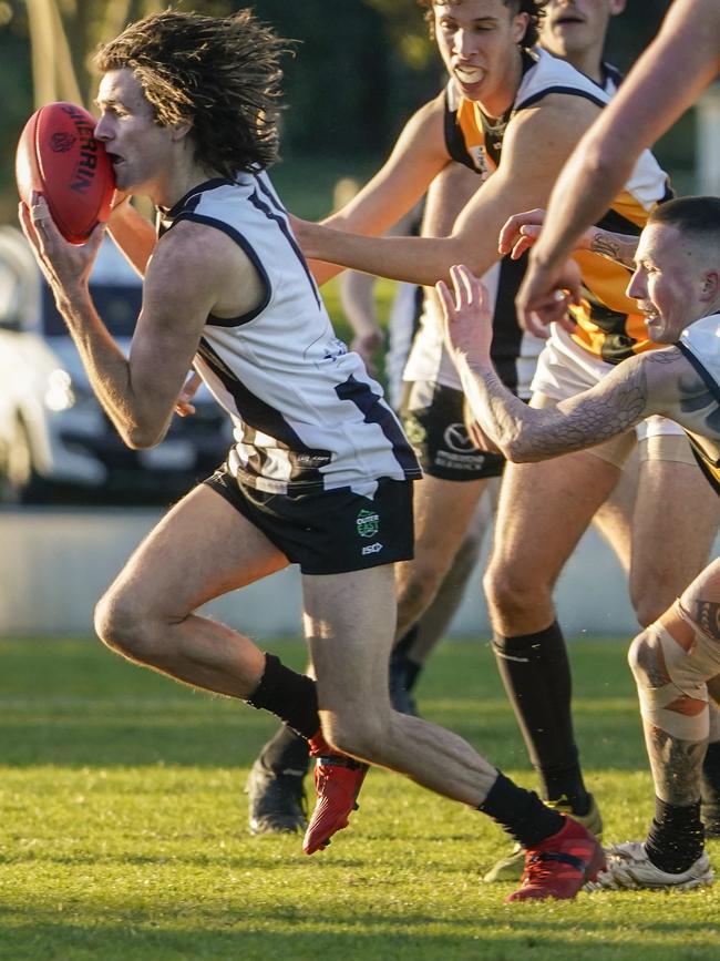 Narre Warren player Tom Toner. Picture: Valeriu Campan