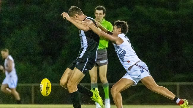 Southern Districts won against Palmerston Magpies in Round 6 of the NTFL Men's Premier League at Cazalys Arena. Picture: Aaron Black/AFLNT Media