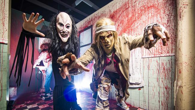 Fright Nights at Movie World have proved highly popular with punters. Picture: NIGEL HALLETT