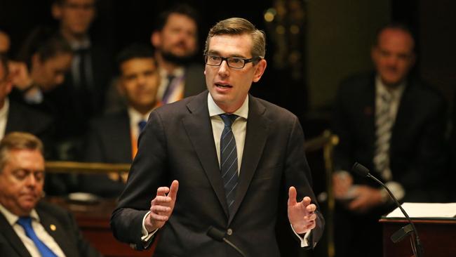 NSW Treasurer Dominic Perrottet. Picture: Richard Dobson