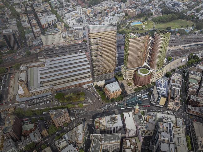 Dexus and Frasers are planning the $3bn Central Place Sydney in the tech precinct adjacent to Sydney's Central Station