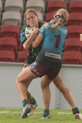 Mackay Cutters vs Townsville Blackhawks Harvey Norman U17's Saturday 22 February 2025 Picture:Michaela Harlow