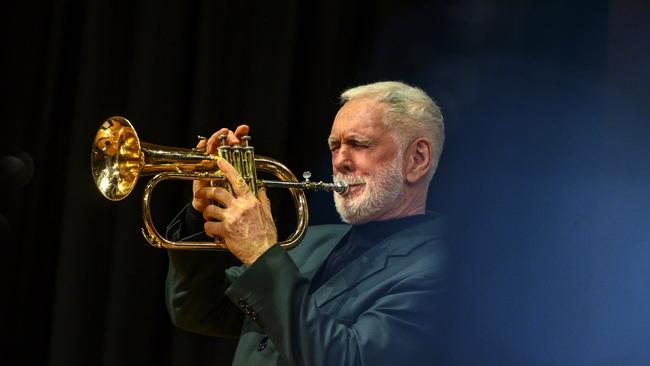 Vince Jones sang and played a memorable set at the festival. Picture: Anthony Browell