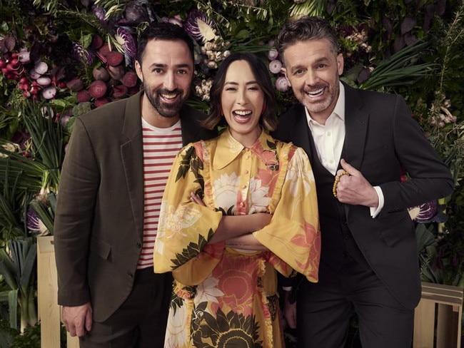 MasterChef Judges Melissa Leong, Jock Zonfrillo, Andy Allen rate the final four. Picture: Ten