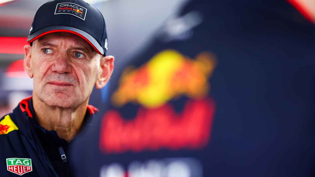 Adrian Newey, the Chief Technical Officer of Oracle Red Bull Racing looks on in the garage during qualifying ahead of the F1 Grand Prix of Japan at Suzuka International Racing Course on April 06, 2024 in Suzuka, Japan. (Photo by Mark Thompson/Getty Images)