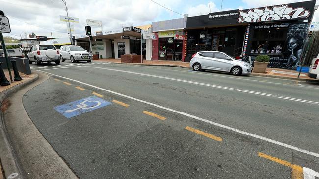 Disabled parking on City Road at Beenleigh PHOTO: Jono Searle