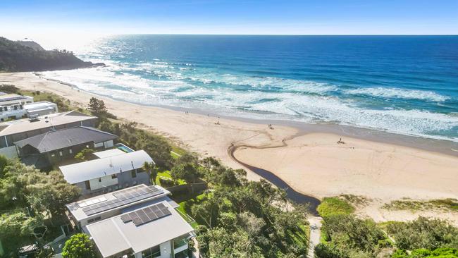 The stunning ocean views from 38 Seaview Terrace, Sunshine Beach