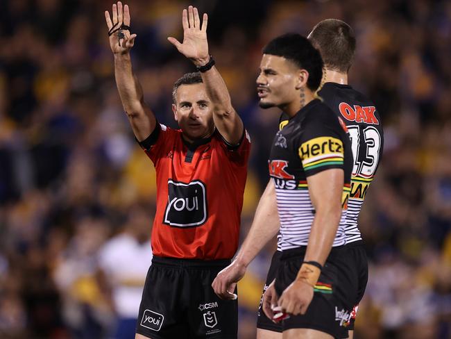 Taylan May has been deemed to have served his suspension while injured and unavailable for selection. Picture: Mark Kolbe/Getty Images