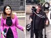 ‘You dogs’: Moment reporter harassed