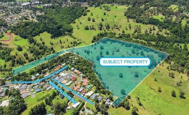 There will be 134 lots at this subdivision on Invercauld Rd, Goonellabah. Picture: Contributed