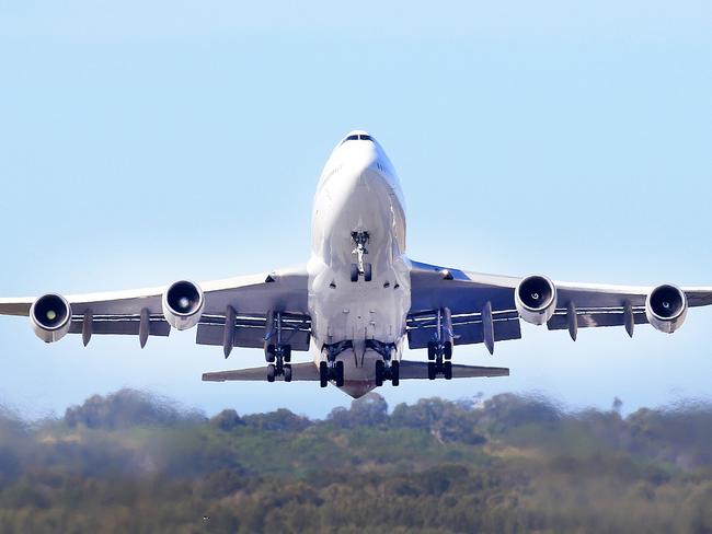 Qantas Flight 16 (The Nullabor) from Los Angeles to Brisbane was diverted to Coolangatta Airport on the Gold Coast due to Heavy Fog in Brisbane. Its the first time a Boeing 747 has landed at the Gold Coast in over 35 years.