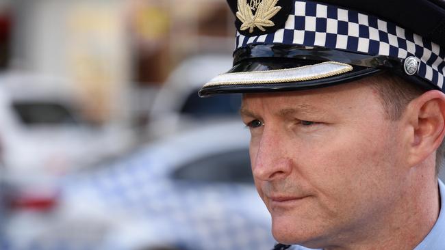 Gold Coast Chief Superintendent Mark Wheeler. Picture: NCA NewsWire/Steve Holland