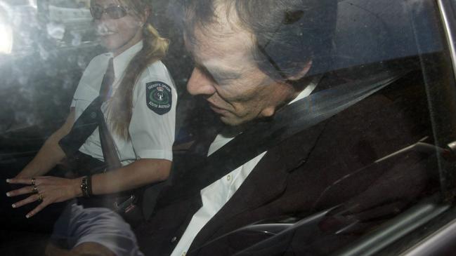 Mark Ray Haydon in 2004 during his trial in the Snowtown case. Picture: Toby Zerna