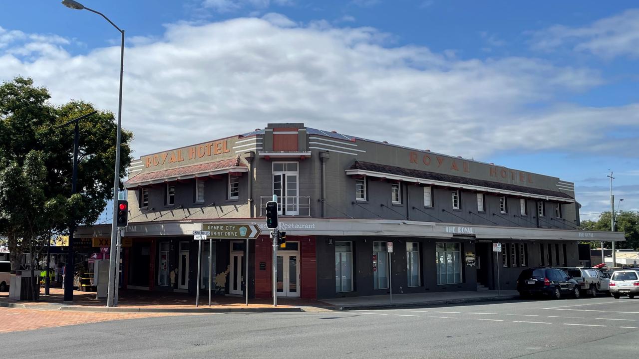 The Royal Hotel in Gympie has been sold and is under renovation. Photo: Christine Schindler