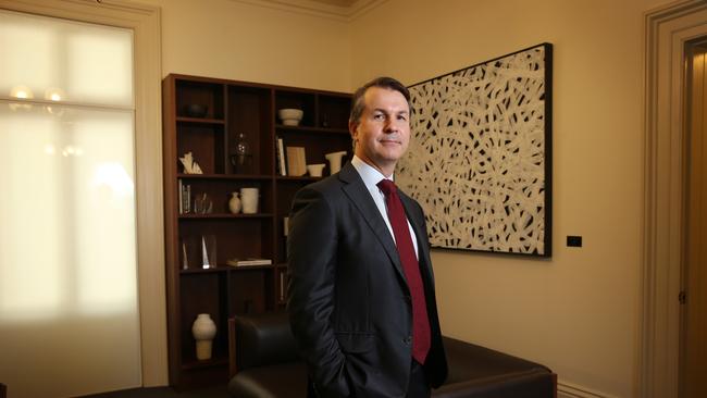 VGI Partners executive chairman Rob Luciano may have faced a hostile reception at the fund manager’s annual meeting last Friday, but investors still voted in favour of its merger with Regal Funds. Picture: Britta Campion/The Australian