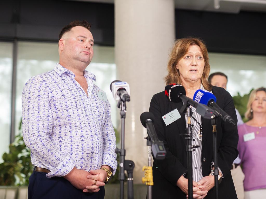 Kyran Day's father Grant Day and grandmother Jane Carritt have called for greater awareness of the escalation system. Picture: Supplied