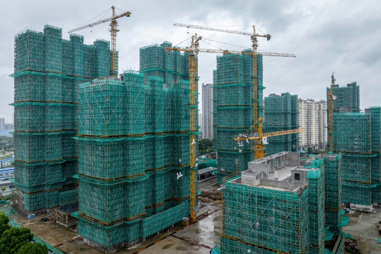 China posts slowest growth in over a year as property woes drag