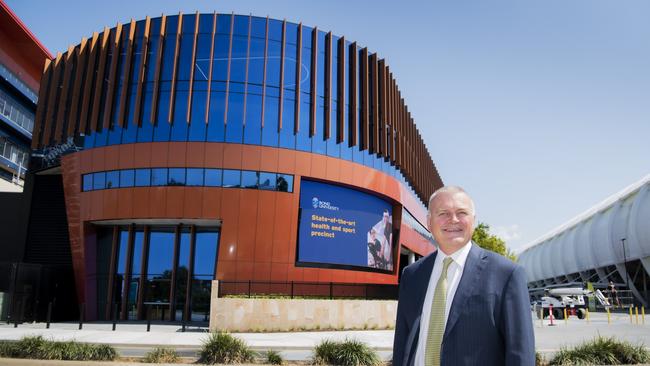 Bond University's Vice Chancellor Professor Tim Brailsford unveiled the institution's new $50 million health precinct on Wednesday. Picture: Cavan Flynn