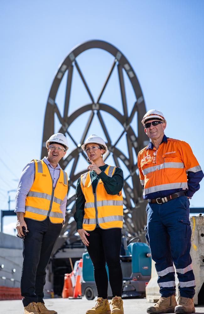 More trucks are expected to flow to the port in the coming years, as the growth in road freight is forecast to soar by 48 per cent to 2050 – much faster than population growth. Picture: Jason Edwards