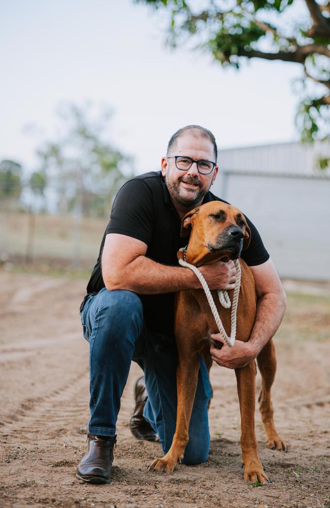 Angel-Paws' North Queensland president Clayton Cook has asked for community assistance to help renovate their new shelter. Picture: Josephine Carter.