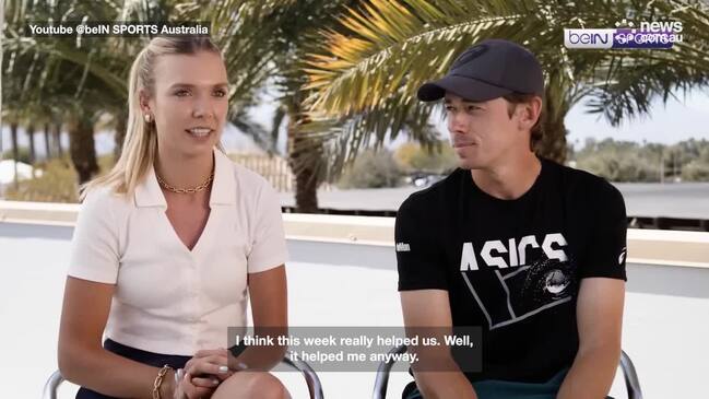 Alex de Minaur and Katie Boulter spill beans on cute relationship.-