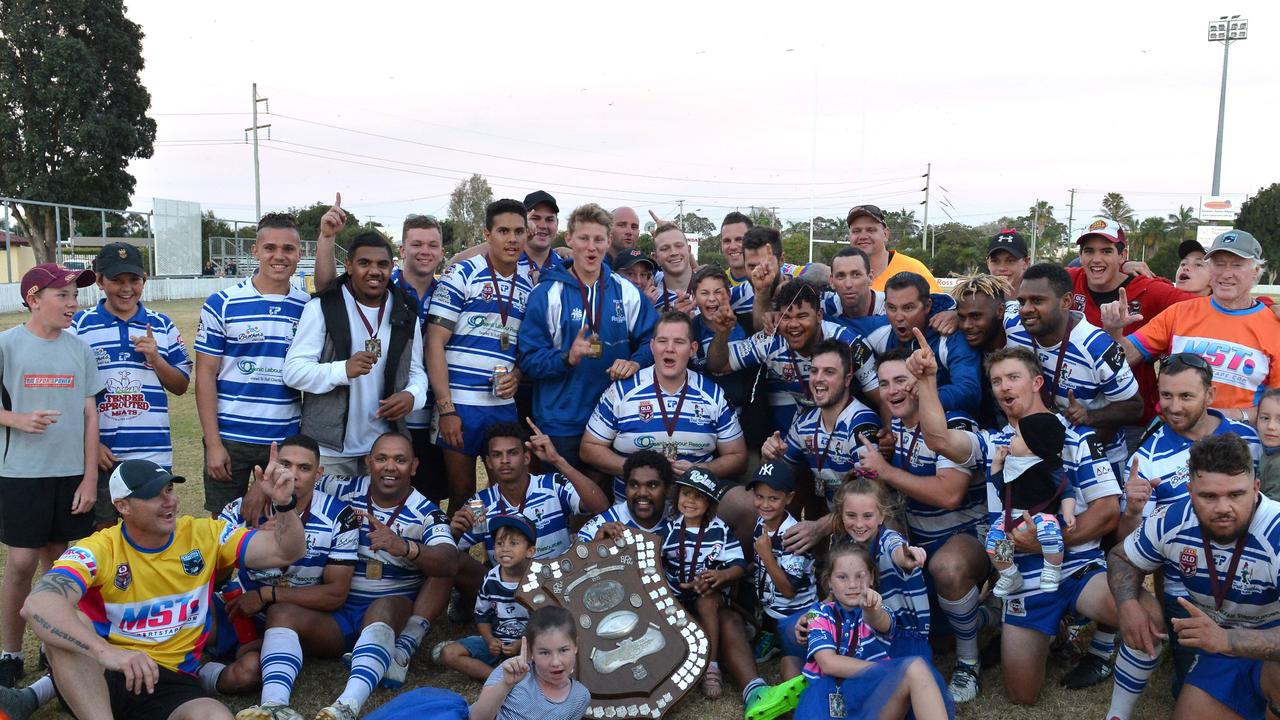 Past Brothers won the Bundaberg Rugby League A-Grade title with a 22-18 win over Wallaroos.