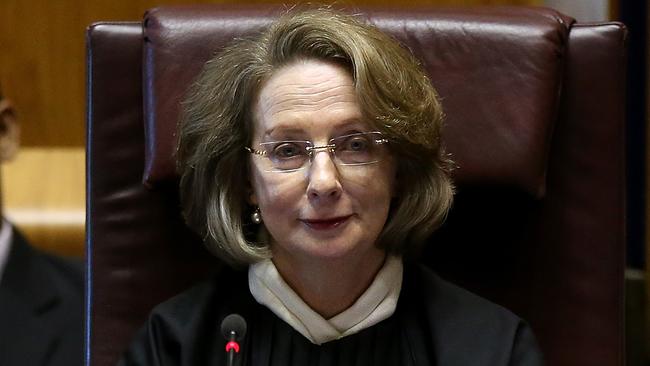 High Court Chief Justice Susan Kiefel. The new policy is part of protecting and supporting employees of the court. Picture: Kym Smith