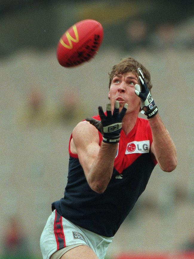 Question 1: Jim Stynes in action.