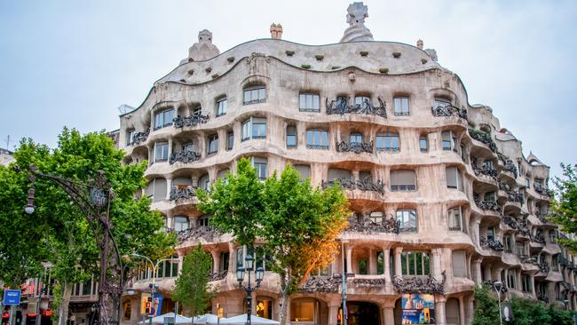 Casa Mila, also known as La Pedrera or the stone quarry.