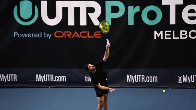 Alex Bolt is among players to hit the courts in Melbourne for the UTR Pro