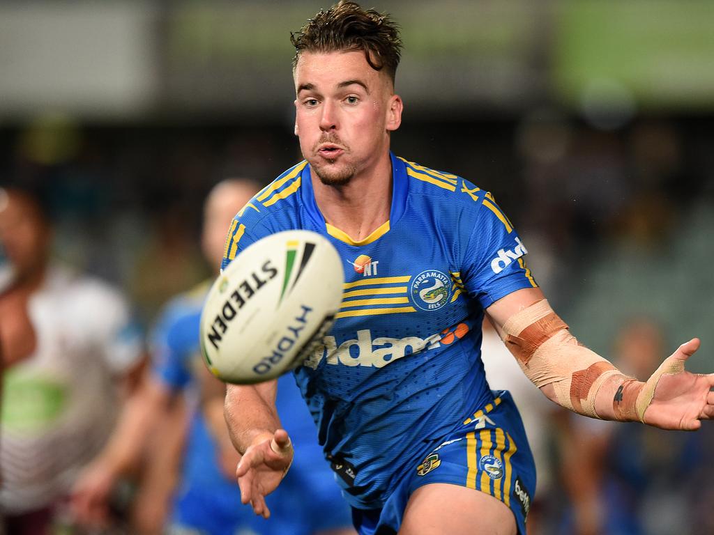 Clinton Gutherson has been at Parramatta since 2016. Picture: AAP Image/Dan Himbrechts