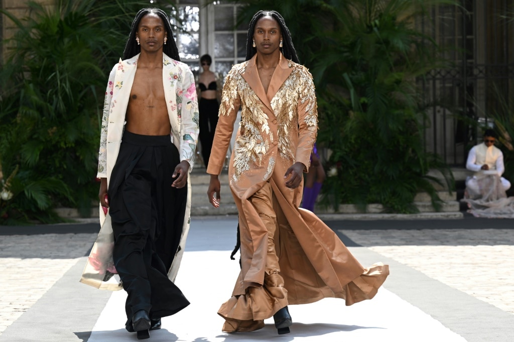 Men's fashion: 'It's time' for men's breakthrough in haute couture