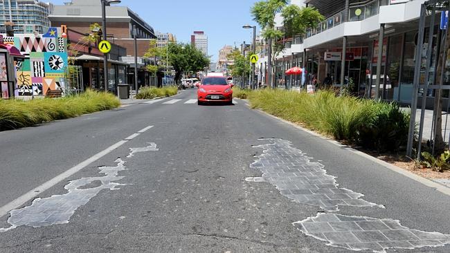 Hindley Street Road Surface