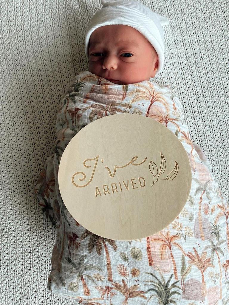 Cricketer Chris Lynn and his partner Karlie Andrews welcomed a baby girl to the family, Lily Maree Lynn.