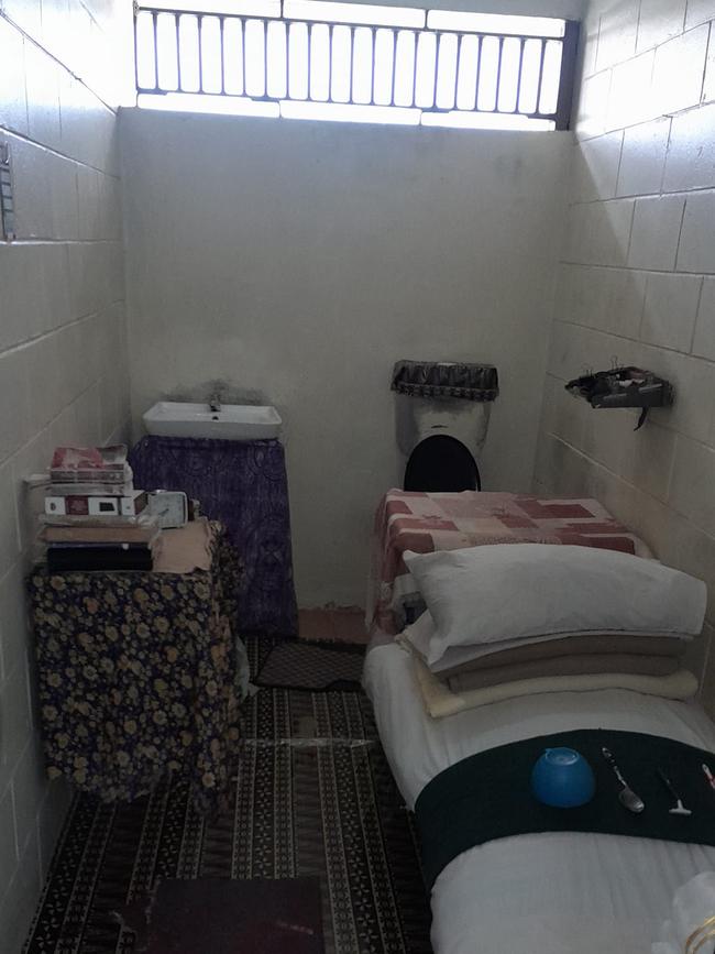 Inside a single room in one of Fiji's central division prisons.