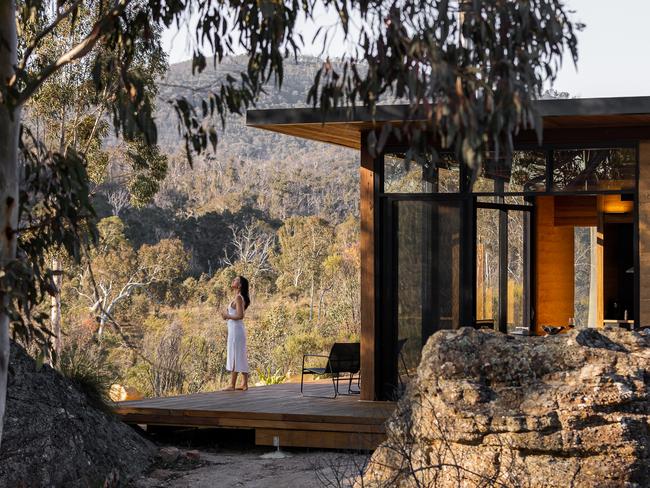 Wollemi Retreat in mid-west NSW, on the edge of Wollemi National Park. Picture: Lee Besser