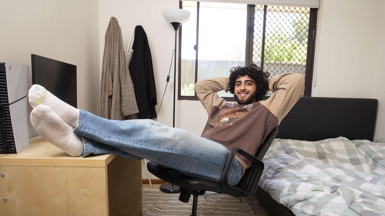 Findon High School student Alborz Razaghi achieved a 99.95 ATAR but only had a 60 per cent attendance record. Picture Brett Hartwig