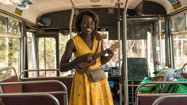 Lupita Nyong’o shines in Little Monsters. Picture: Supplied