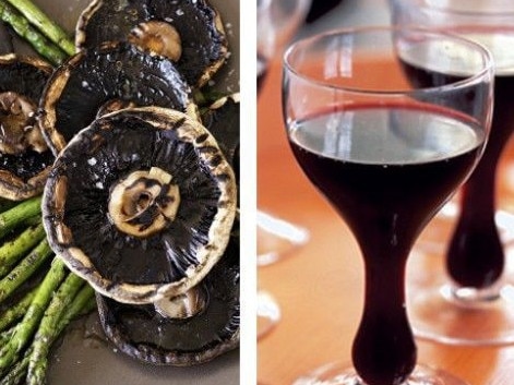 Mushrooms and pinot noir belong together.