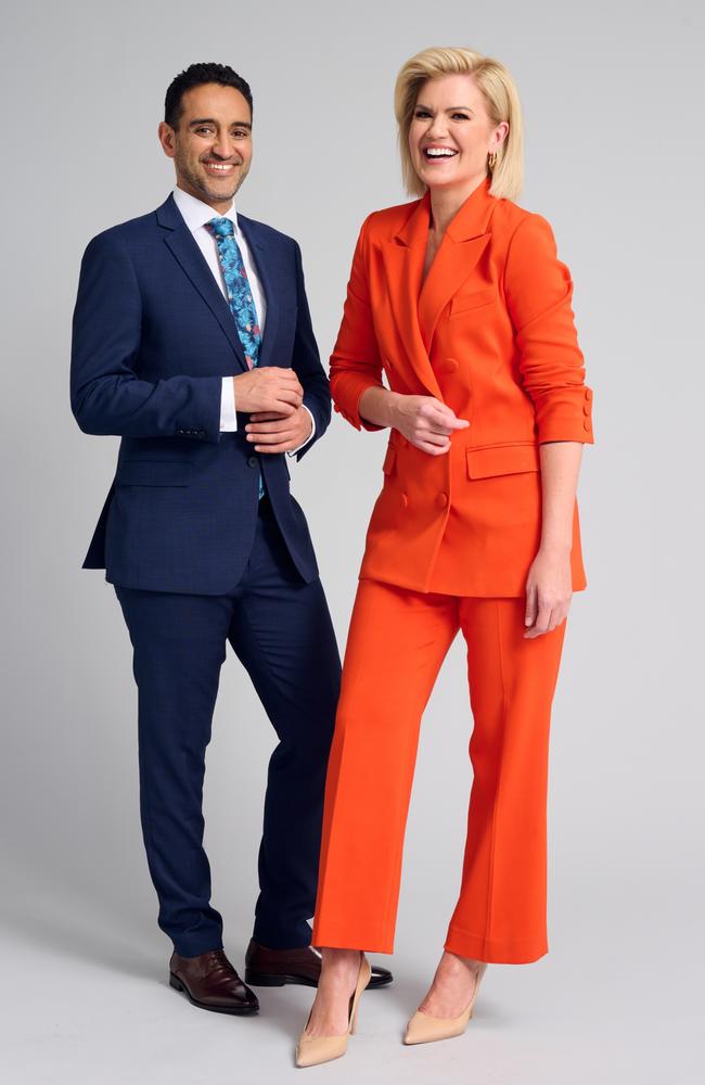 Aly and Harris in the new Project promo shots. Picture: Ten