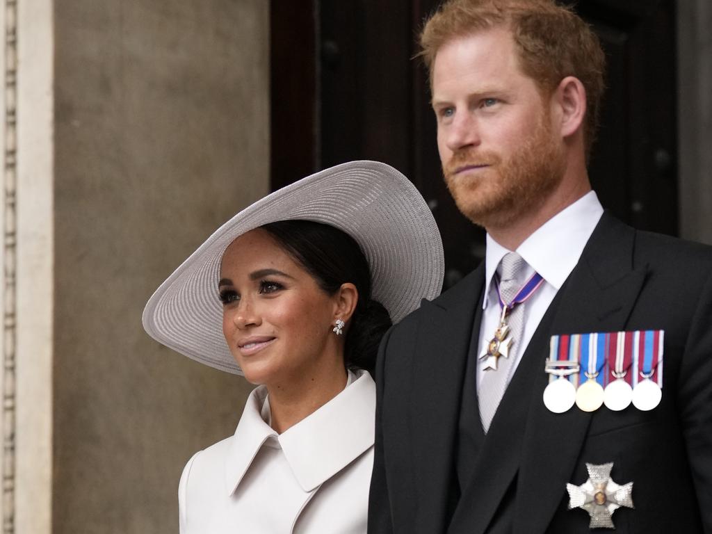 Times are tough even for the Duke and Duchess of Sussex. Picture: Getty