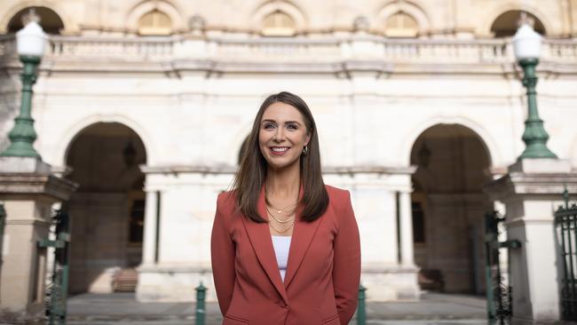 Meaghan Scanlon at Parliament. Picture: David Kelly