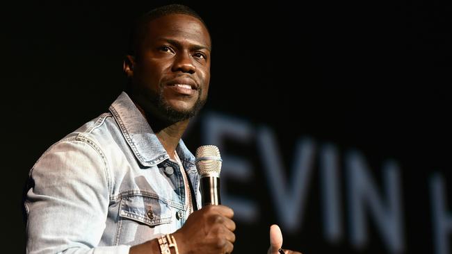 Comedian Kevin Hart was forced to step down as host of next year’s Academy Awards amid furore over comments made almost 10 years ago. Picture: Getty