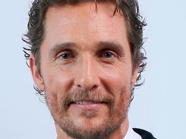 BEVERLY HILLS, CA - OCTOBER 21: (EDITORS NOTE: This image has been digitally altered) Honoree Matthew McConaughey poses for a portrait during the 28th American Cinematheque Award honoring Matthew McConaughey at The Beverly Hilton Hotel on October 21, 2014 in Beverly Hills, California. (Photo by Mark Davis/Getty Images for American Cinematheque)