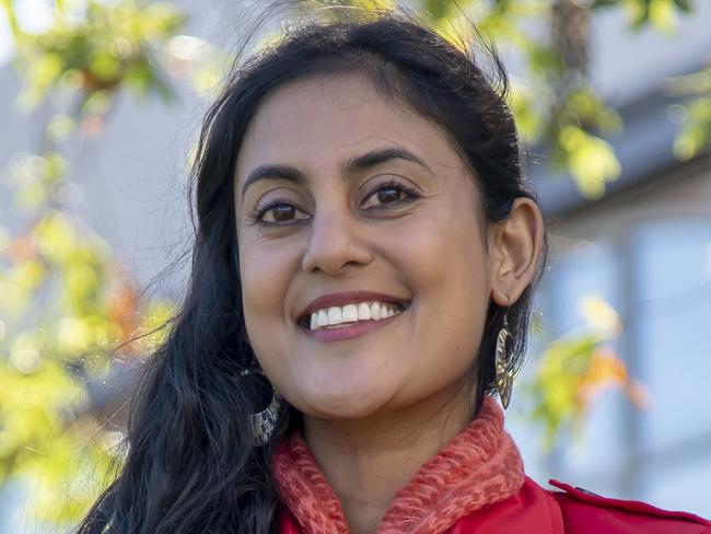 Shireen Morris, Labor's Deakin Fed Election candidate in Ringwood, Tuesday, April 30, 2019. Picture: Andy Brownbill