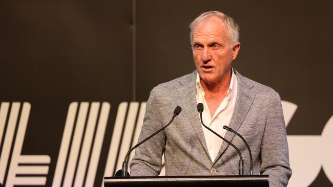 Norman announcing a LIV Golf event to be head in Adelaide in 2023. NCA NewsWire / David Mariuz