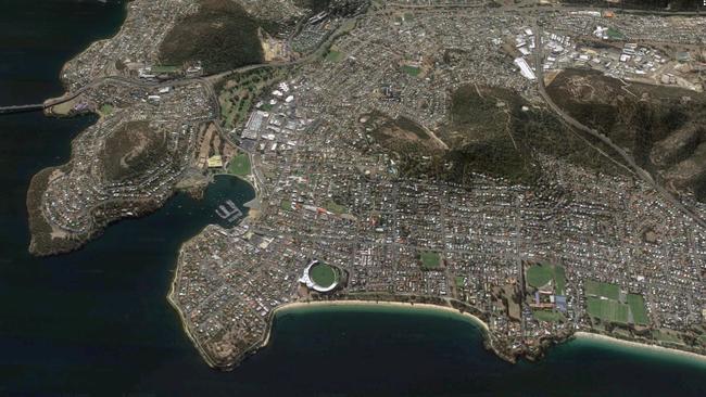 Rosny, Lindisfarne, Bellerive and Howrah on Hobart's Eastern Shore. Image: Google Maps