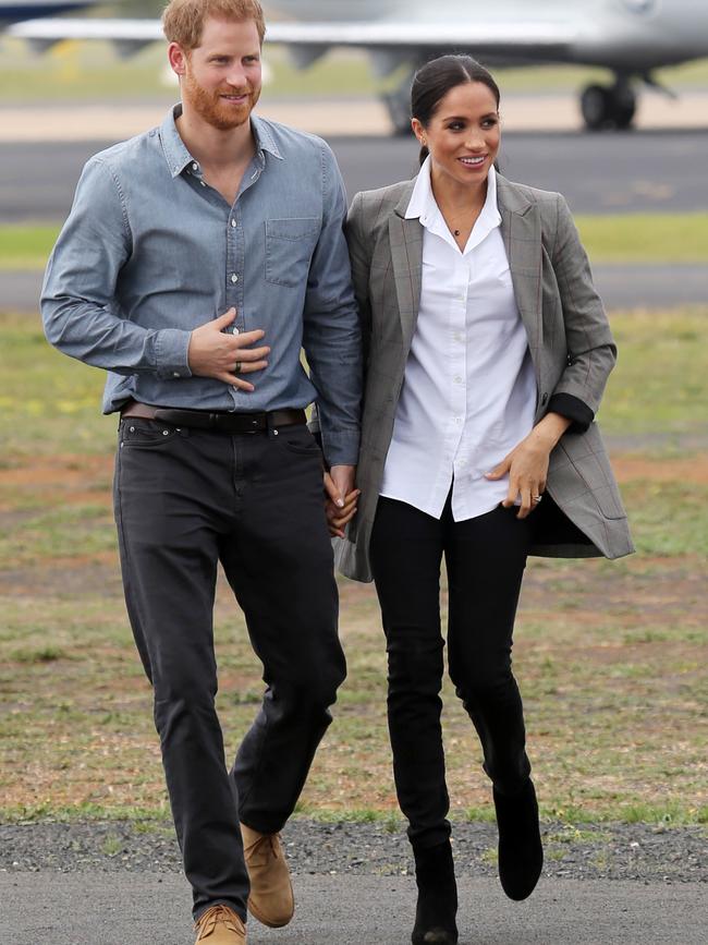 The Duchess in Australian jeans brand Outland Denim. Picture: Matrixpictures