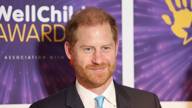 Prince Harry, Duke of Sussex at the Wellchild Awards 2024 at the Royal Lancaster Hotel. Photo: Chris Jackson/Getty Images.