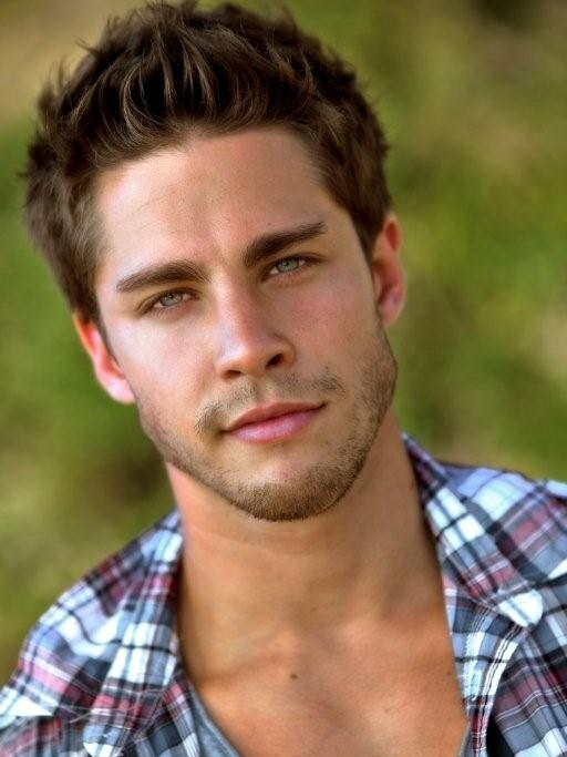 Australian former Glee star Dean Geyer.